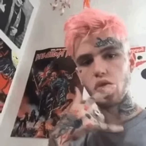 🤟 Стикер «Lil PEEP Videostickers» для Telegram