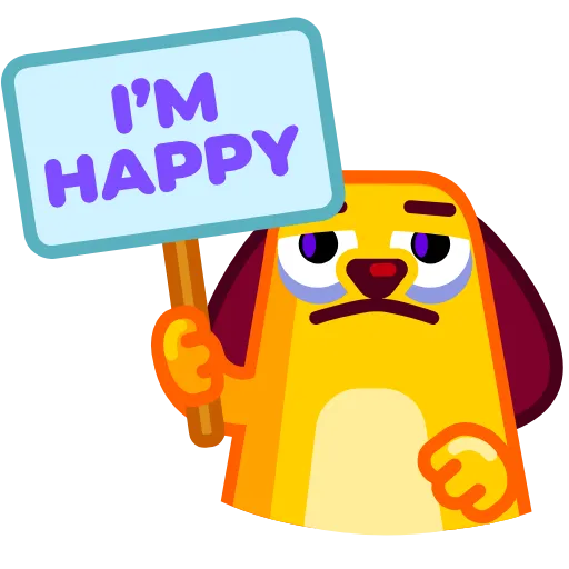 😕 Стикер «Lil Pup» для Telegram
