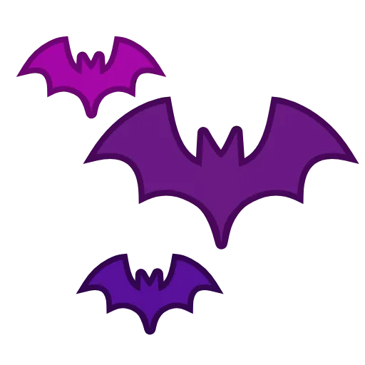 🦇 Эмодзи «Violet emoji» для Telegram