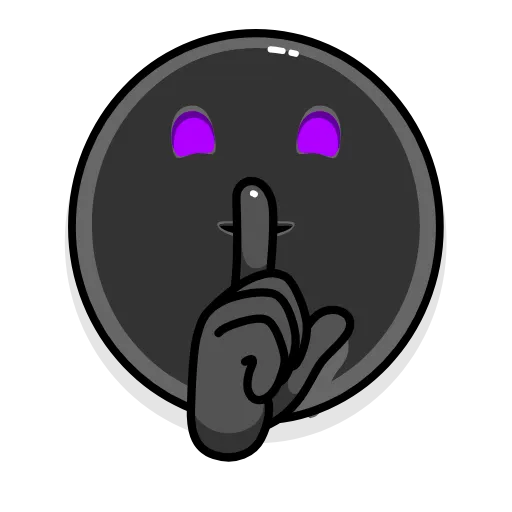 🤫 Эмодзи «Violet emoji» для Telegram