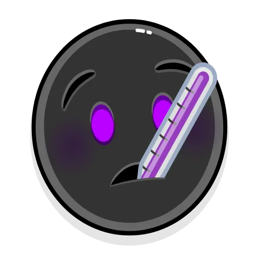 🤒 Эмодзи «Violet emoji» для Telegram