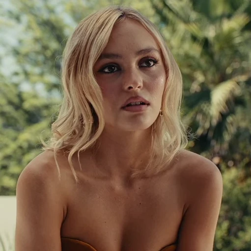 Стикерпак Lily Depp для Telegram — скачать