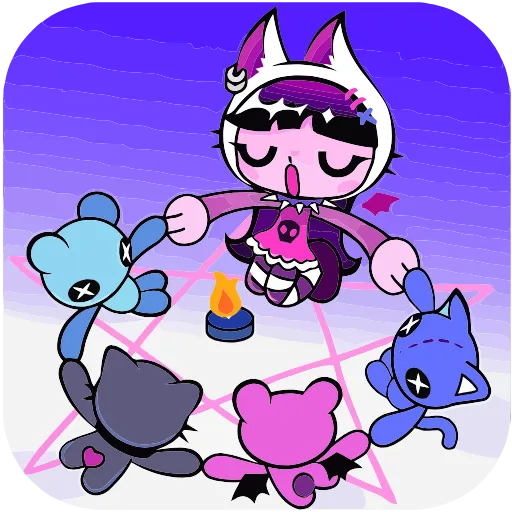 😈 Эмодзи «Лили Лупс» для Telegram