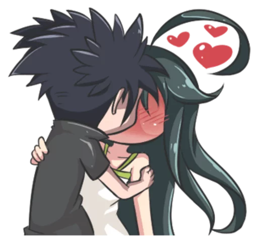 💋 Стикер «Lily & Marigold (Jun Lemon)» для Telegram