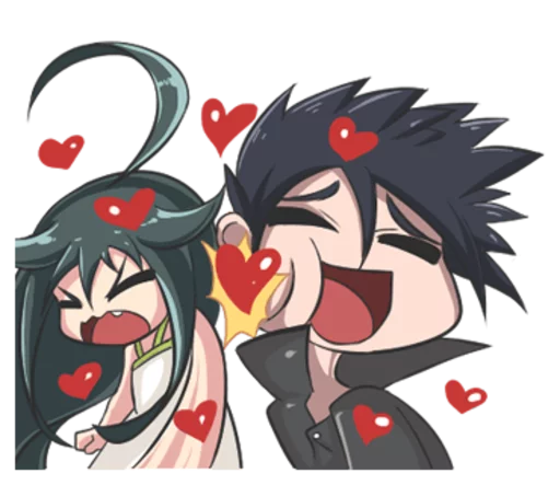😍 Стикер «Lily & Marigold (Jun Lemon)» для Telegram