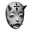 👿 Эмодзи «Hazy Gray» для Telegram