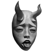 👿 Эмодзи «Hazy Gray» для Telegram