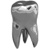 🦷 Эмодзи «Metallic» для Telegram