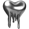 🖤 Эмодзи «Metallic» для Telegram