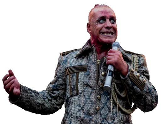 😬 Стикер «Lindemann» для Telegram