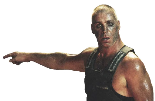 🖕 Стикер «Lindemann» для Telegram