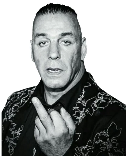 🖕 Стикер «Lindemann» для Telegram