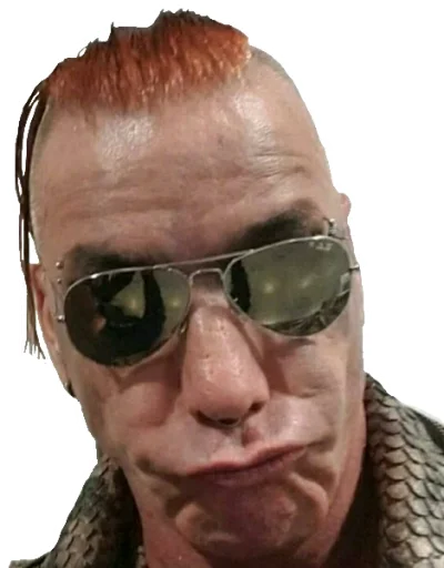 🥴 Стикер «Lindemann» для Telegram