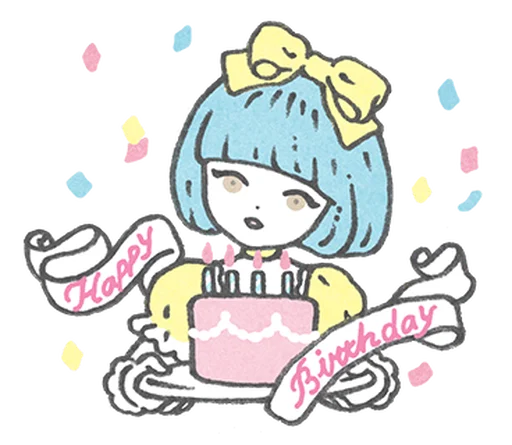 ❤️‍🔥 Стикер «˖ . ໒ Little Doll ა ︵» для Telegram