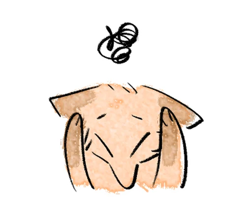 🦊 Стикер «Kitsune friend» для Telegram