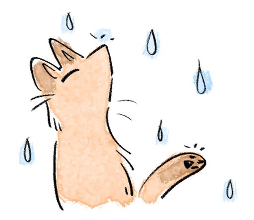 🦊 Стикер «Kitsune friend» для Telegram