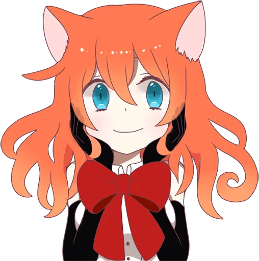 😊 Стикер «A Magic Cat Girl» для Telegram