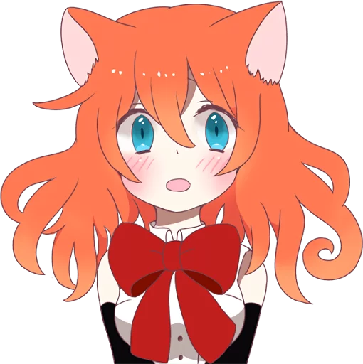 😳 Стикер «A Magic Cat Girl» для Telegram