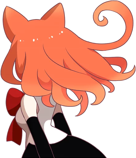 😶 Стикер «A Magic Cat Girl» для Telegram