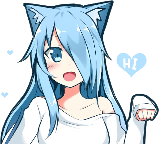 Стикерпак Mukineko для Telegram — скачать