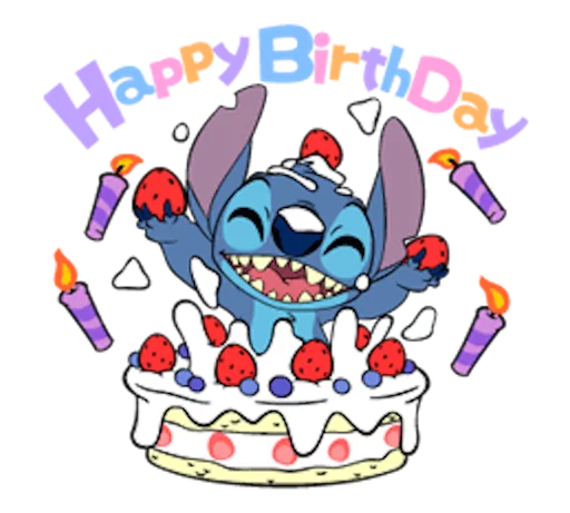 🎂 Стикер «LINE_Stitch3» для Telegram