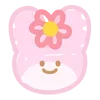 ⭐ Эмодзи «𑁯 𝘱𝘪𝘯𝘬 𝘤𝘶𝘵𝘦» для Telegram
