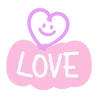 ⭐ Эмодзи «𑁯 𝘱𝘪𝘯𝘬 𝘤𝘶𝘵𝘦» для Telegram