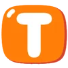 ⭐ Эмодзи «Английские буквы бабблы» для Telegram
