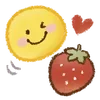 🍓 Эмодзи «SᴛrᥲᥕΔᥱRry ᥲᥒƊ RᥲΔδiᴛ» для Telegram