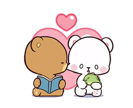 💕 Стикер «૮꒰ ｡っ -｡꒱ఎ ⃝ ⊹ ◜» для Telegram