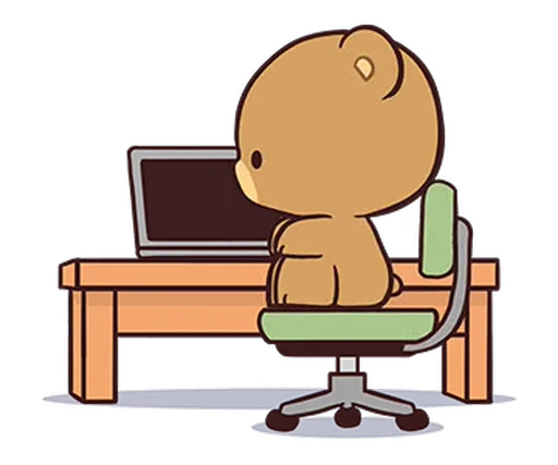 💕 Стикер «૮꒰ ｡っ -｡꒱ఎ ⃝ ⊹ ◜» для Telegram