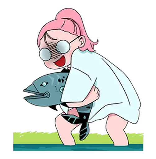 ⭐ Стикер «ː &» для Telegram