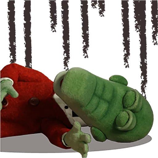 😓 Стикер «Cheburashka Movie Puppet Stickers» для Telegram