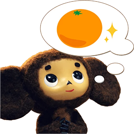 😍 Стикер «Cheburashka Movie Puppet Stickers» для Telegram