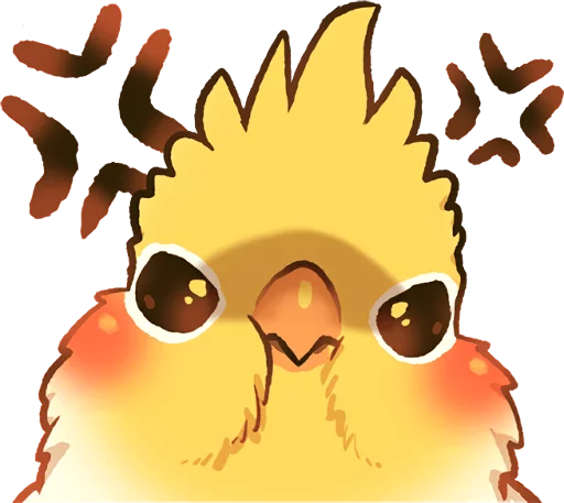 😠 Стикер «Coca Bird» для Telegram