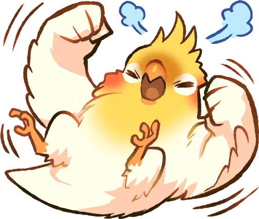 😠 Стикер «Coca Bird» для Telegram