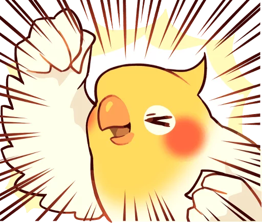 ✊ Стикер «Coca Bird» для Telegram