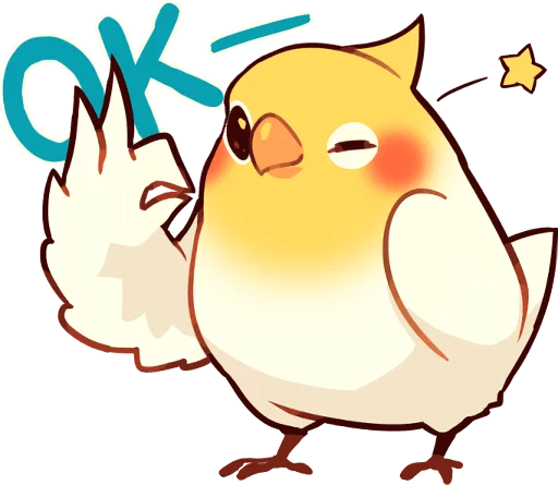 😉 Стикер «Coca Bird» для Telegram