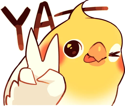 😉 Стикер «Coca Bird» для Telegram