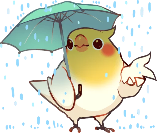 ☔ Стикер «Coca Bird» для Telegram