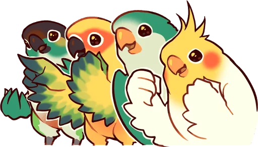😆 Стикер «Coca Bird» для Telegram