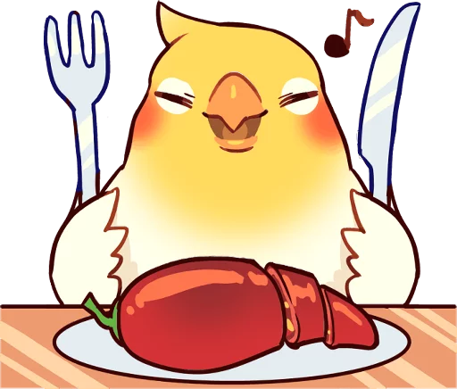 😋 Стикер «Coca Bird» для Telegram