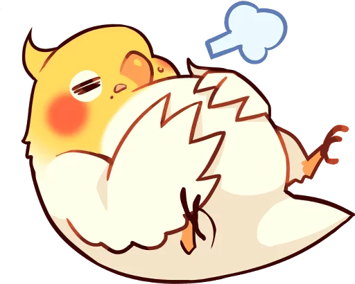 😚 Стикер «Coca Bird» для Telegram