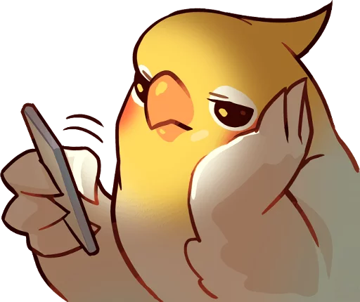 😒 Стикер «Coca Bird» для Telegram