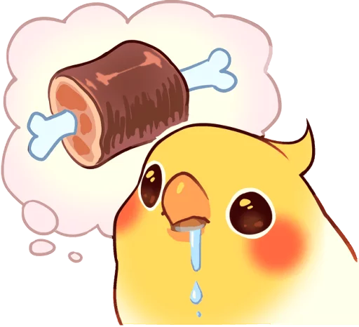 🤤 Стикер «Coca Bird» для Telegram