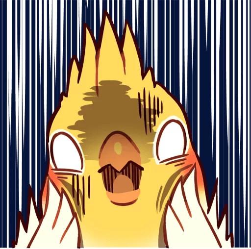 😨 Стикер «Coca Bird» для Telegram