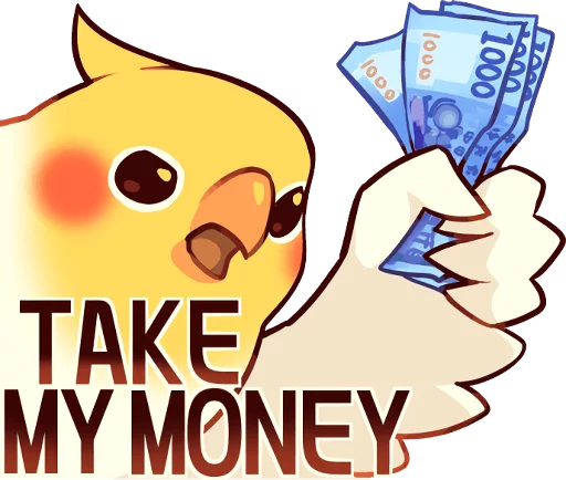 😦 Стикер «Coca Bird» для Telegram
