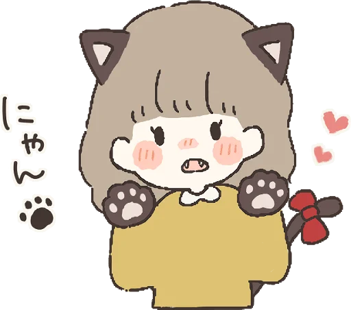 Стикерпак Everyday with you для Telegram — скачать