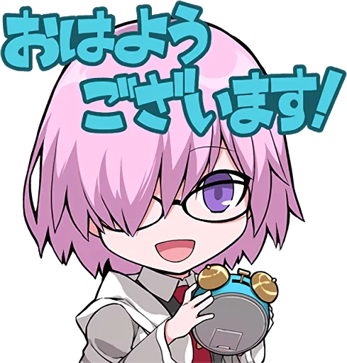 Стикерпак Fate/Grand Order SD для Telegram — скачать