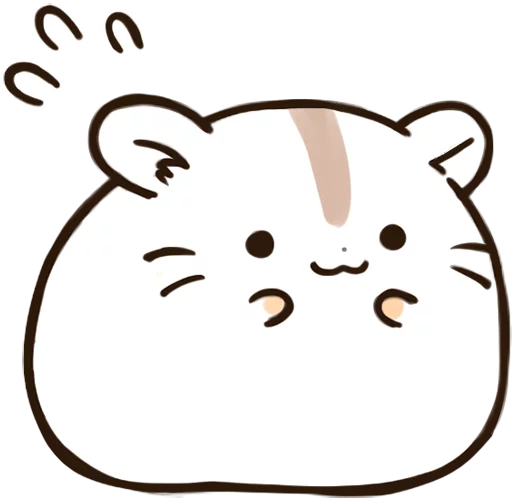 😅 Стикер «hamstamp» для Telegram